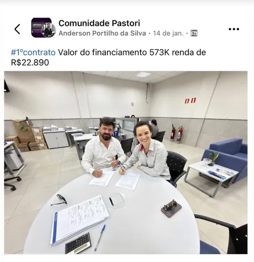 Depoimento de aluno do workshop