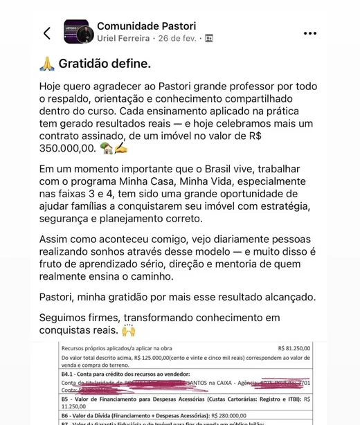 Depoimento de aluno do workshop
